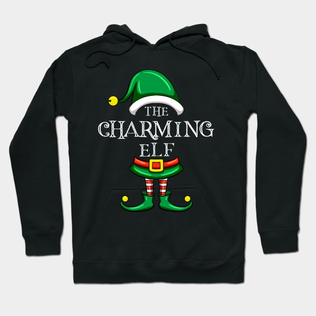 The Charming Elf Matching Family Christmas Pajama Hoodie by Maica